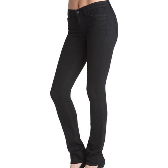J Brand Denim - J Brand Black Low Rise Pencil Leg Jeans Size 27